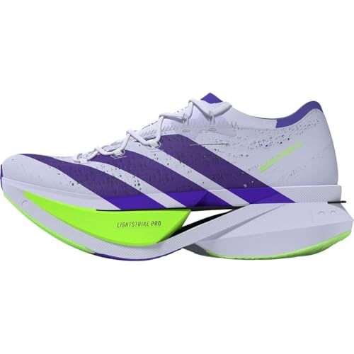 Adidas Unisex Adizero Prime X 3 Strung Running Frozen Purple/Solar Purple/Signal Green Men