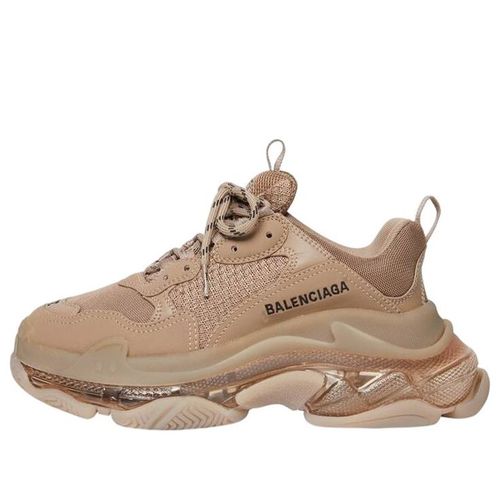 (WMNS) Triple S Sneakers 'Clear Sole Brown'
