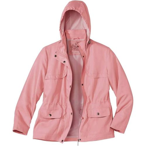Atlas For Women Women's Lightweight Windbreaker Jacket in Pink