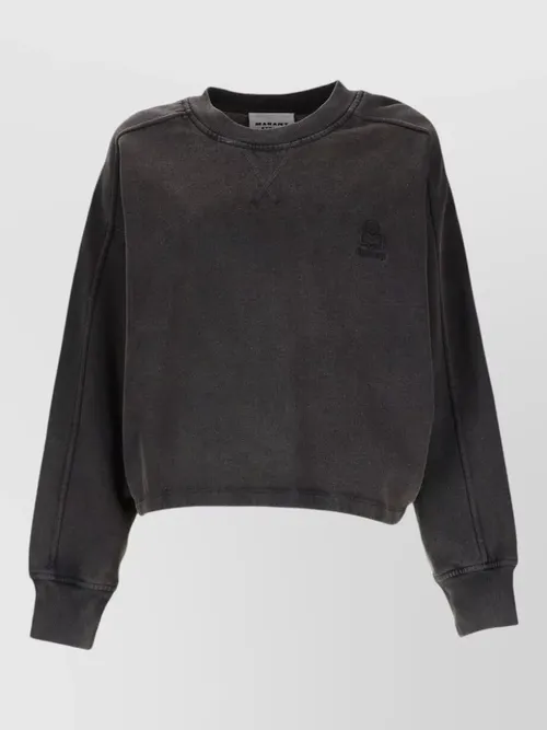 Isabel Marant Etoile - sunny knit sweatshirt long sleeves crew neck