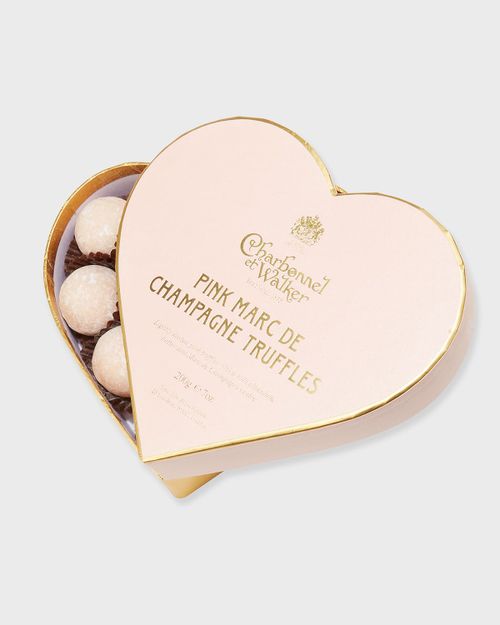 Pink Marc de Champagne Truffles