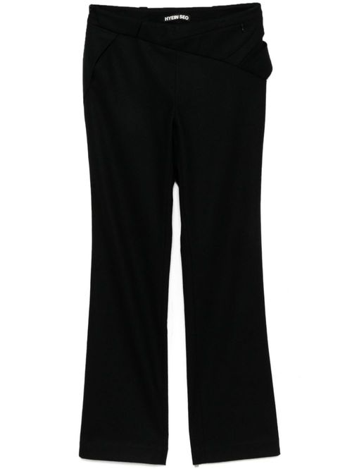 Slash pocket trouser - Black