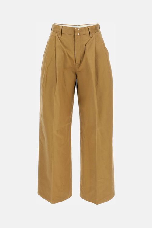 Beige Hakama Pants