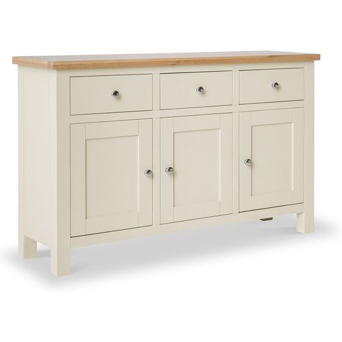 Farro Large Sideboard | Oak Top | Fully Assembled | Roseland