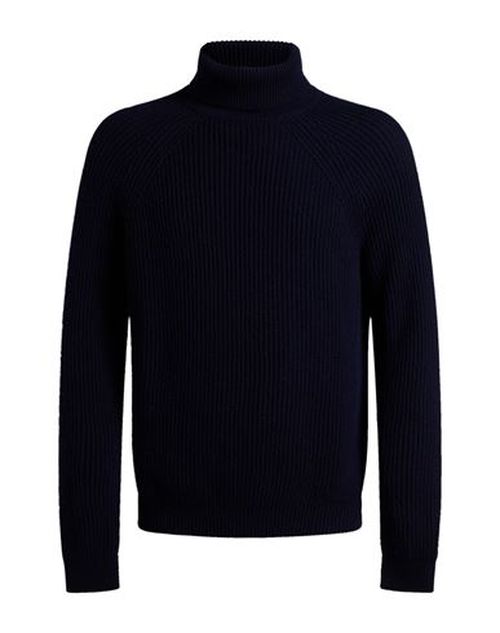 Man Turtleneck Midnight blue Size 38 Wool, Cashmere