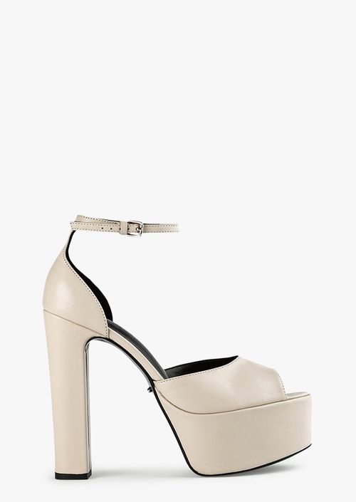 Jayze Vanilla Nappa Heels