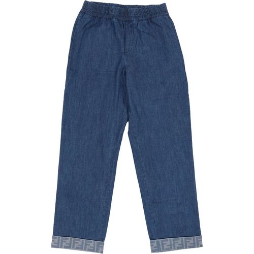 Fendi Jr Pantalone lichte deni