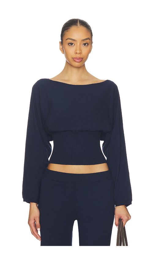 Lovers and Friends Liza Boat Neck Sweater in Navy. L also in XS