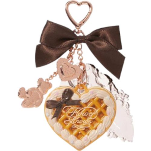 FlowerKnows - The Sweetie Bear Mini Setting Powder - 2.5g - 02 Cookie with Brown Keychain