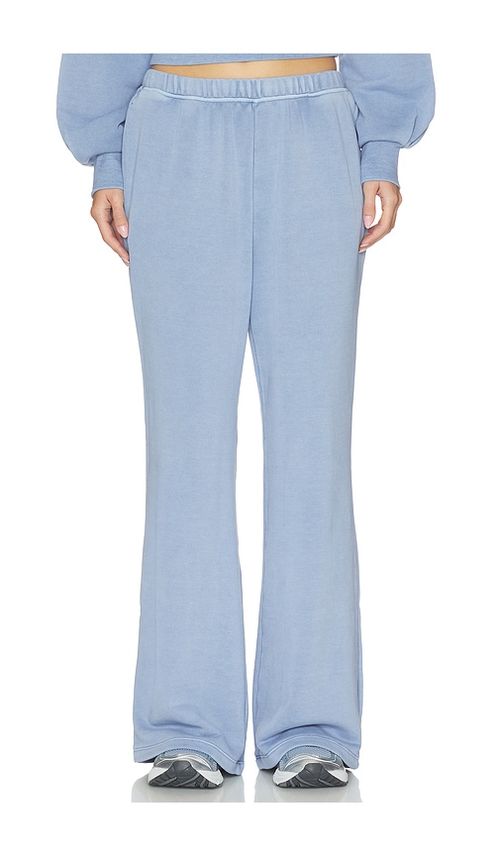Beyond Yoga Washed Away Wide Leg Pants in Blue. - XS also in S, M