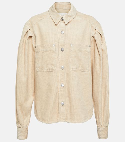 Renata corduroy shirt jacket