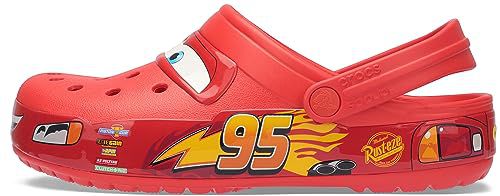 Crocs Unisex Disney Pixar Cars Lightning McQueen Clogs Red Men Women