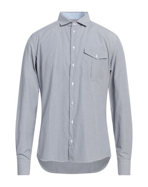 Gazzarrini Man Shirt Blue Size XXL Cotton
