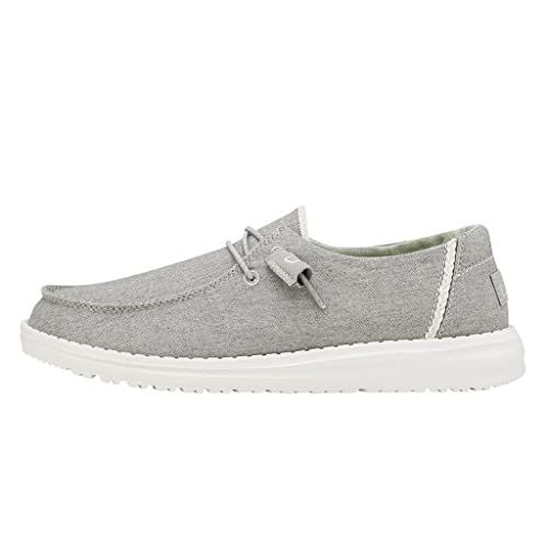 Hey Dude Women's Wendy Chambray White Nut