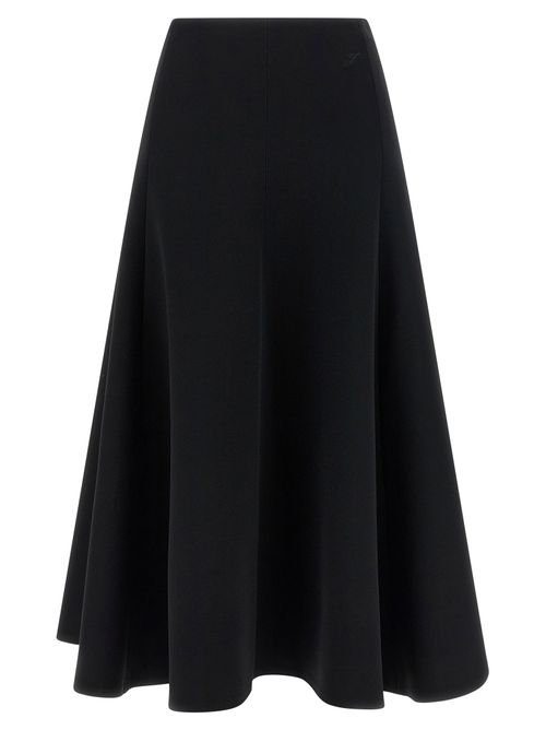 La Jupe Triangle Skirt — Black