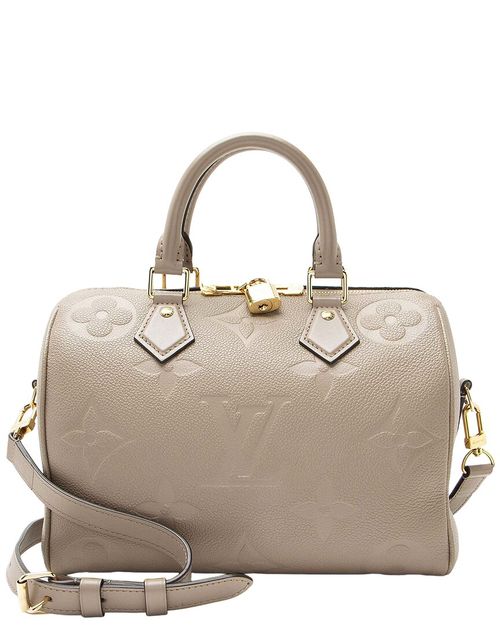 Beige Giant Monogram Empreinte Speedy Bandouliere 25 (Authentic  Pre-Loved)
