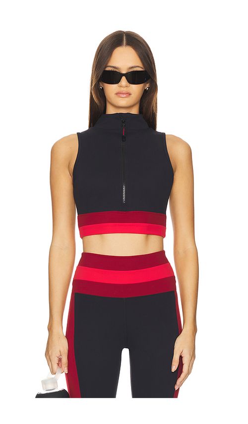 BEACH RIOT Etta Top in Redwood Colorblock. XS also in L, M