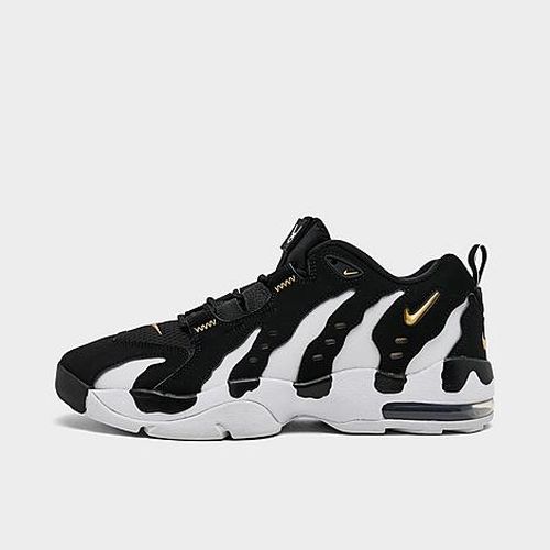 Men's Air DT Max '96 Low Casual Shoes in Black/White/Metallic Gold