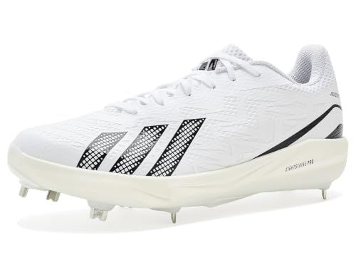 Adidas Men's Adizero Electric 3.0 Baseball Cleats White/Black/White