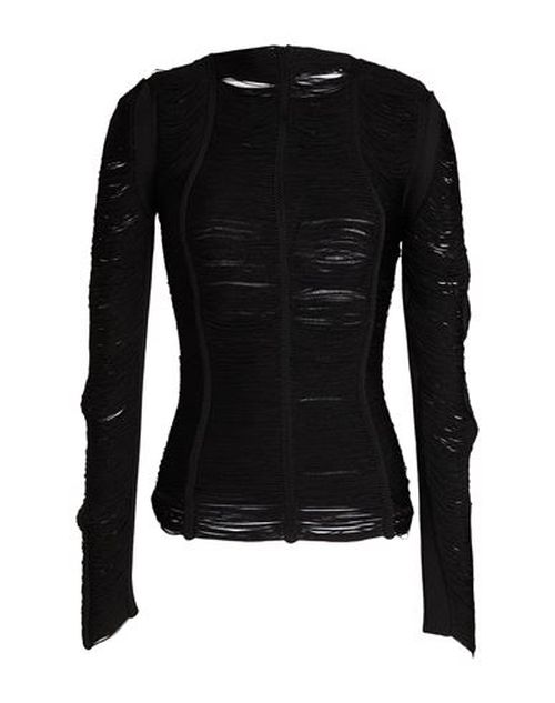 Woman Sweater Black Size 2 Viscose, Polyamide