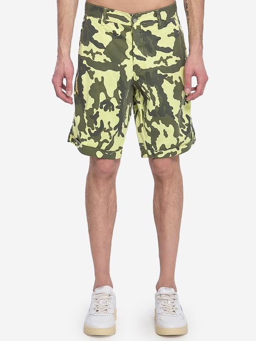 Camouflage bermuda shorts