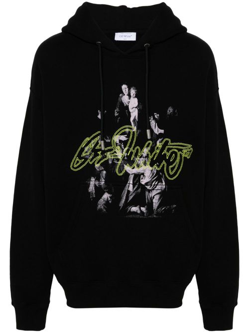 Script Mary hoodie - Black