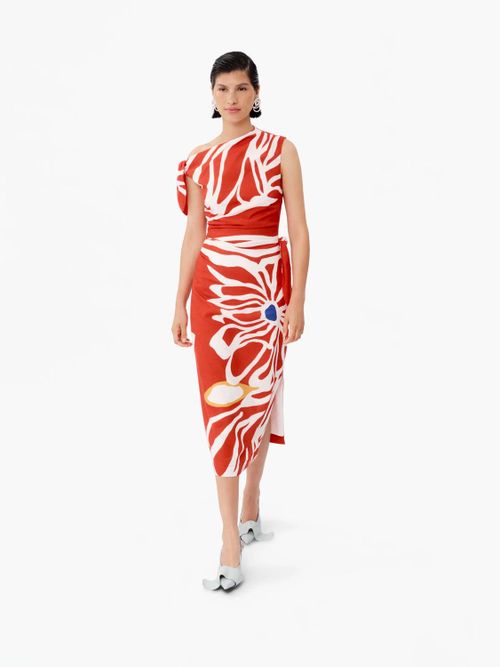 Cleo Dress In Mira Flores
