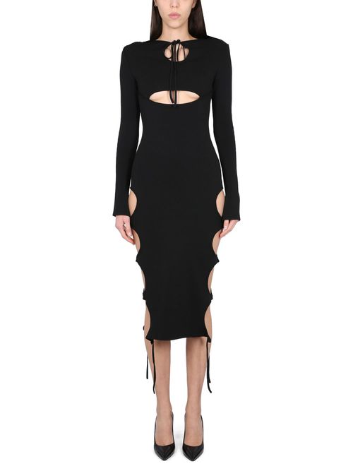 ANDREĀDAMO Dress With Cut-out Details