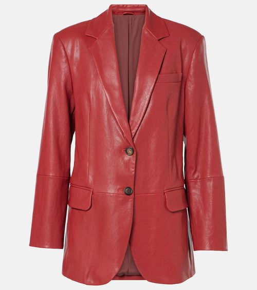 Leather Blazer
