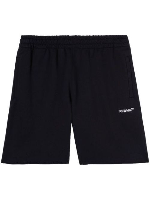 Helvetica logo sweatshorts