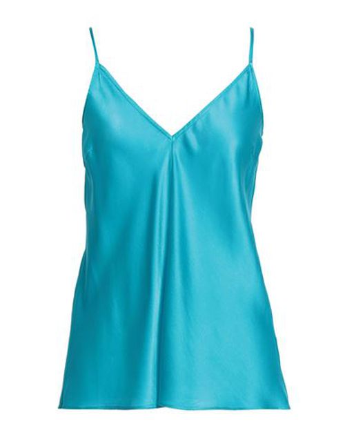Forte_forte Woman Top Turquoise Size 1 Silk, Elastane