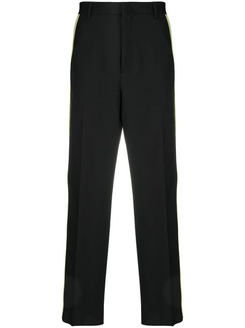 Valentino Garavani side-stripe tailored trousers - Black