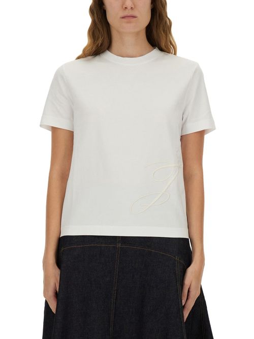 Embroidered 'J' T-Shirt