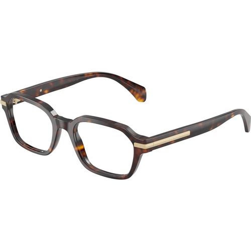 Moncler Unisex Moncler ME2015 3002 Monturas ópticas Acetato Tortuga Transparente Geométrico Norma