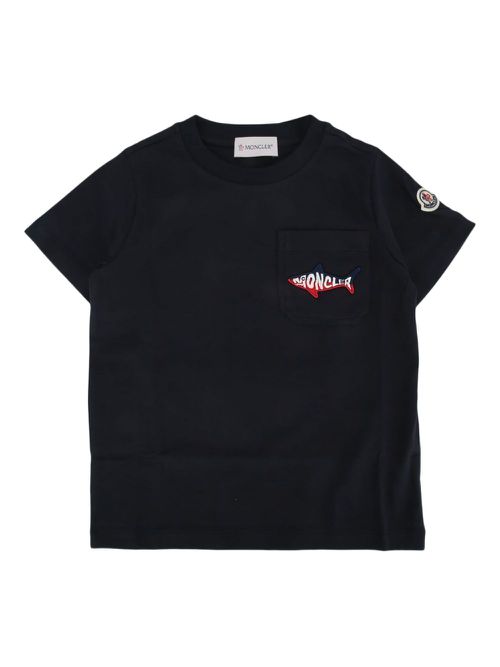 Moncler Enfant Squalo T-shirt - Black