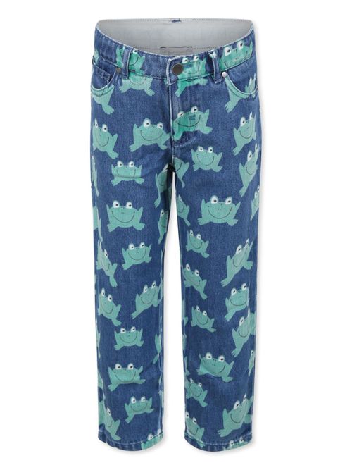 Printed jeans - Blue
