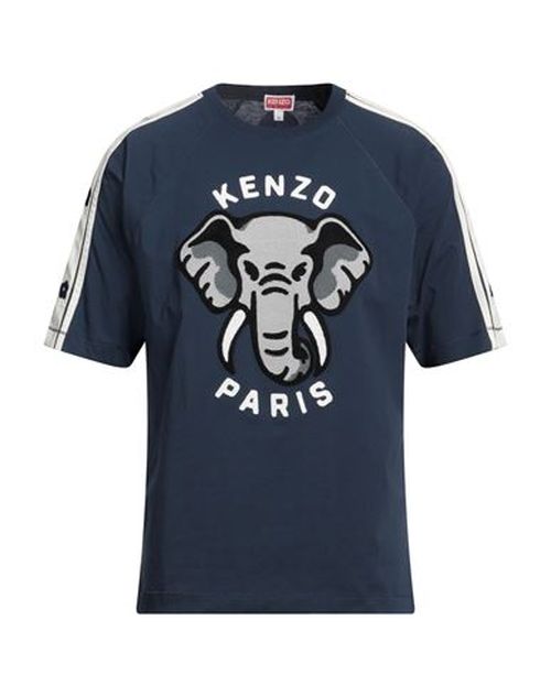 Man T-shirt Navy blue