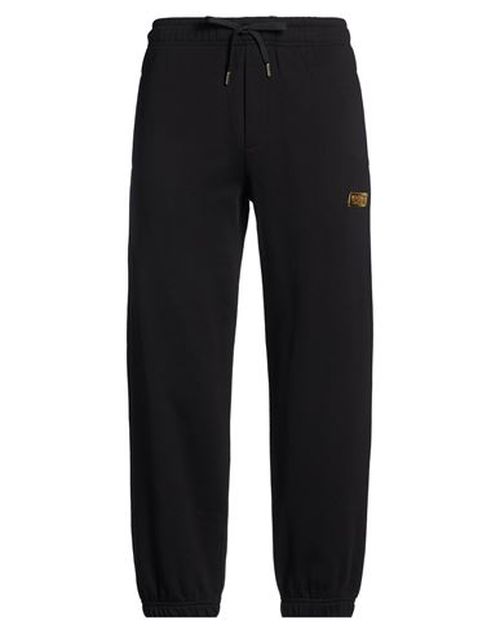 Man Pants Black Size M Cotton