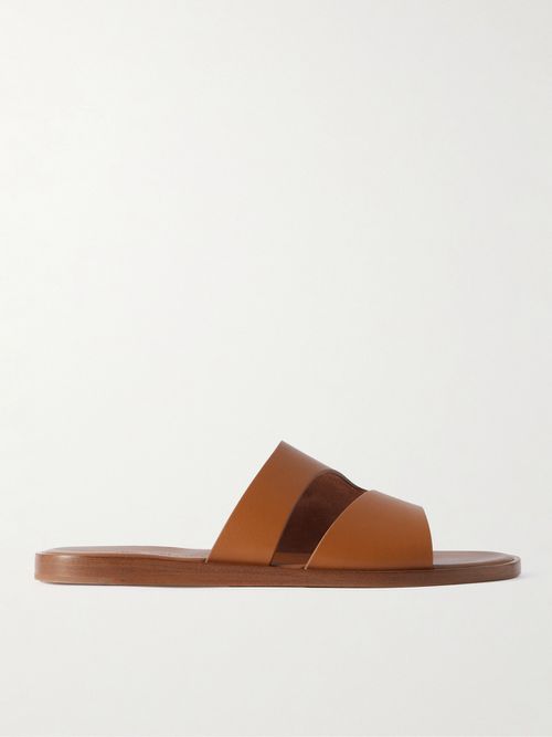 Men - Pilat Plain Walk Cutout Leather Sandals