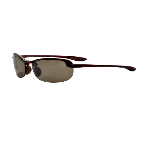 Men's Makaha 61 mm Brown Reading Sunglasses