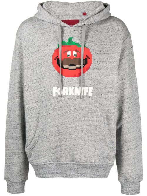 Forknife pullover hoodie - Grey