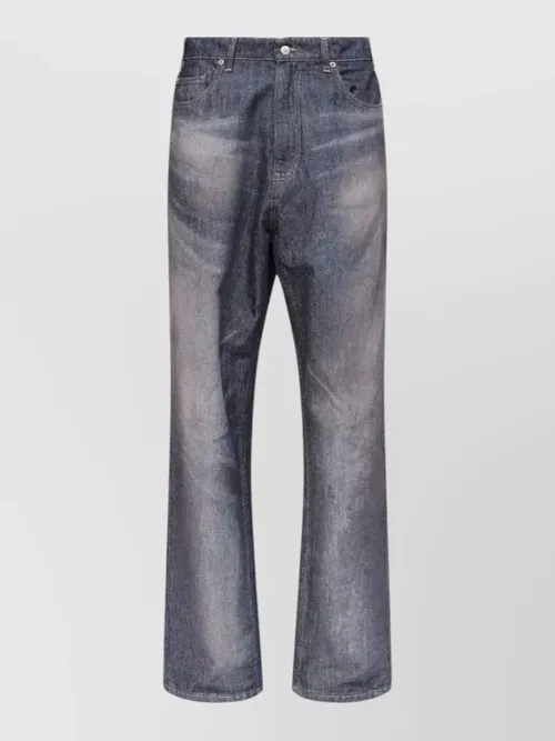 Maison Margiela - regular fit straight leg denim trouser