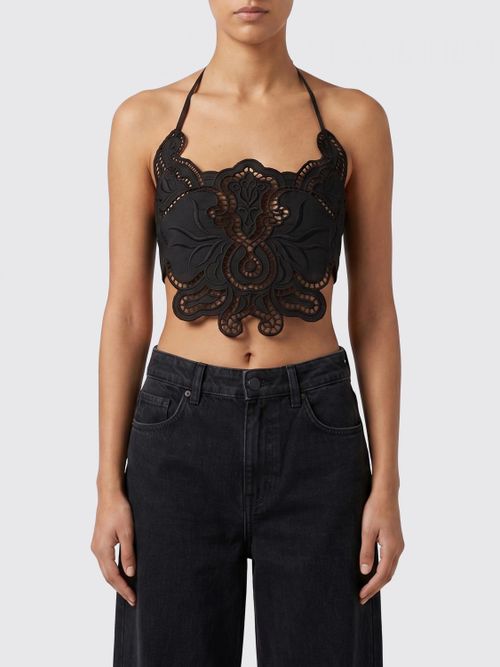 Top Woman color Black