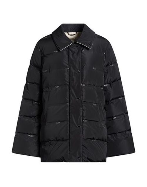Woman Puffer Black Size 4 Polyester