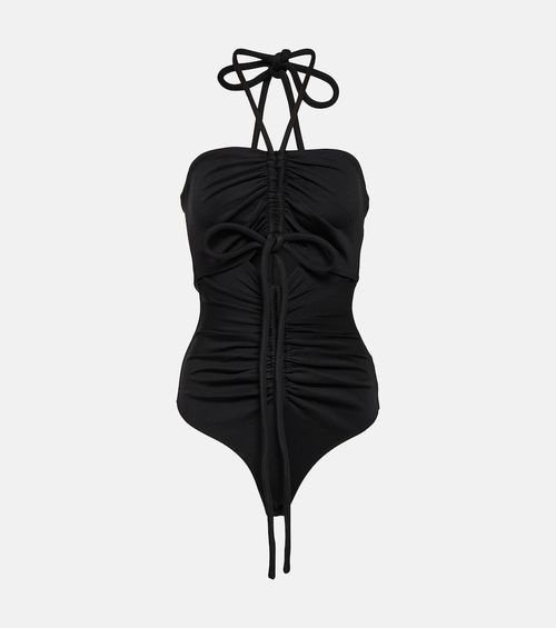 Proenza Schouler Compact jersey ruched bodysuit