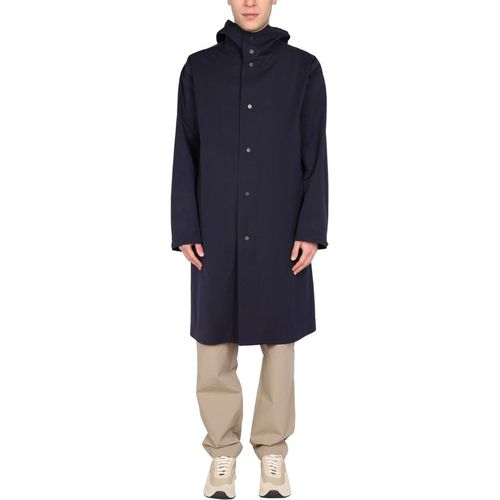 Monobi Hooded Trench Coat