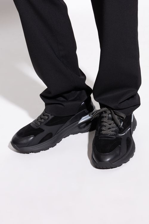 Sports Shoes With Logo, Men's, Black