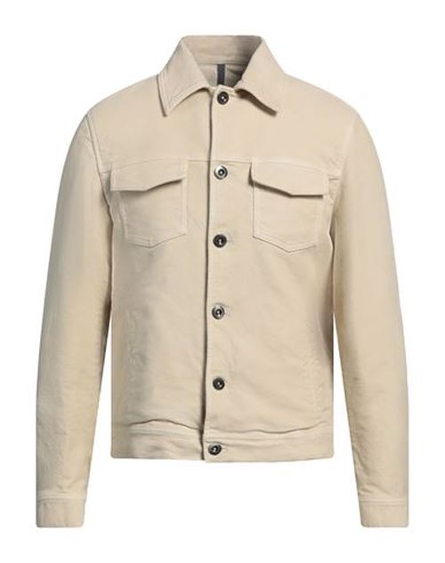 Man Jacket Beige Size 40 Cotton