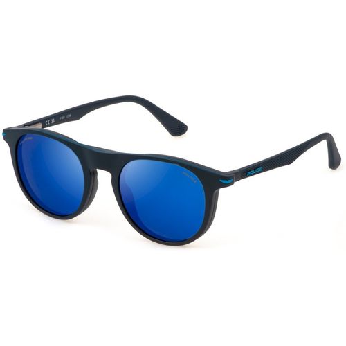 Police Junior Police UK137 CHAMPJR 3 R22P Optical frames Injected Blue Smoke Pantos Mirrored