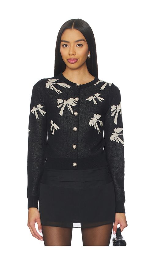 HEARTLOOM Katari Cardigan in Black. L. Also in M, S